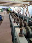 Линия для производства профилей для солнечных станций