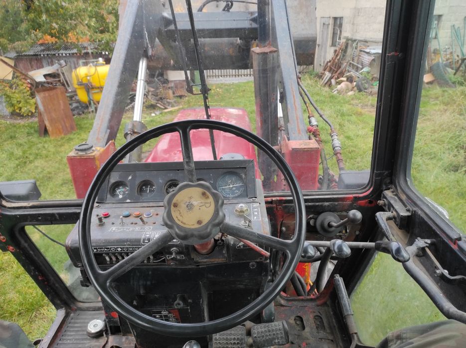 Ciągnik MTZ 82 z turem
