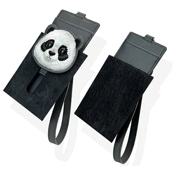 Portfel Nimmy Big Eyed Pet 2.0 Cat etui na karty - czarny