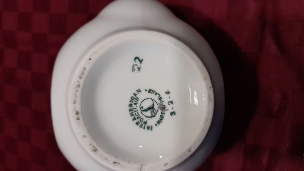 Imbryczek porcelanowy, vintage