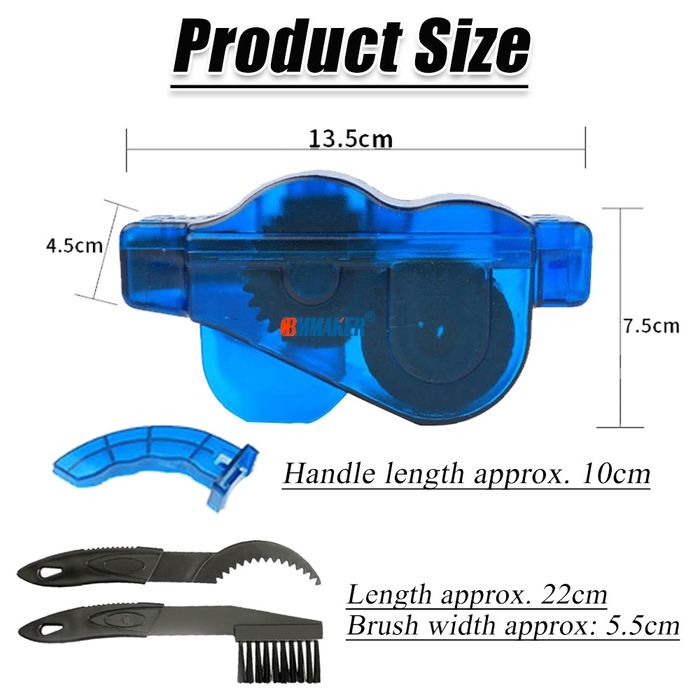 Набор для чистки цепи велосипеда