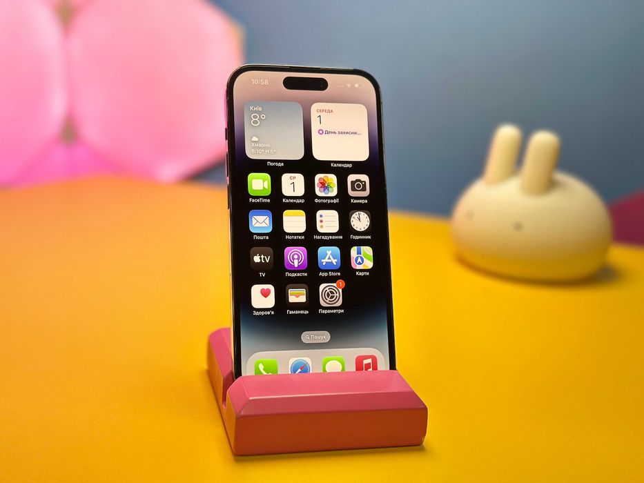 Смартфон Apple iPhone 14 Pro 256GB Space Black(147362) Б/У З ГАРАНТІЄЮ