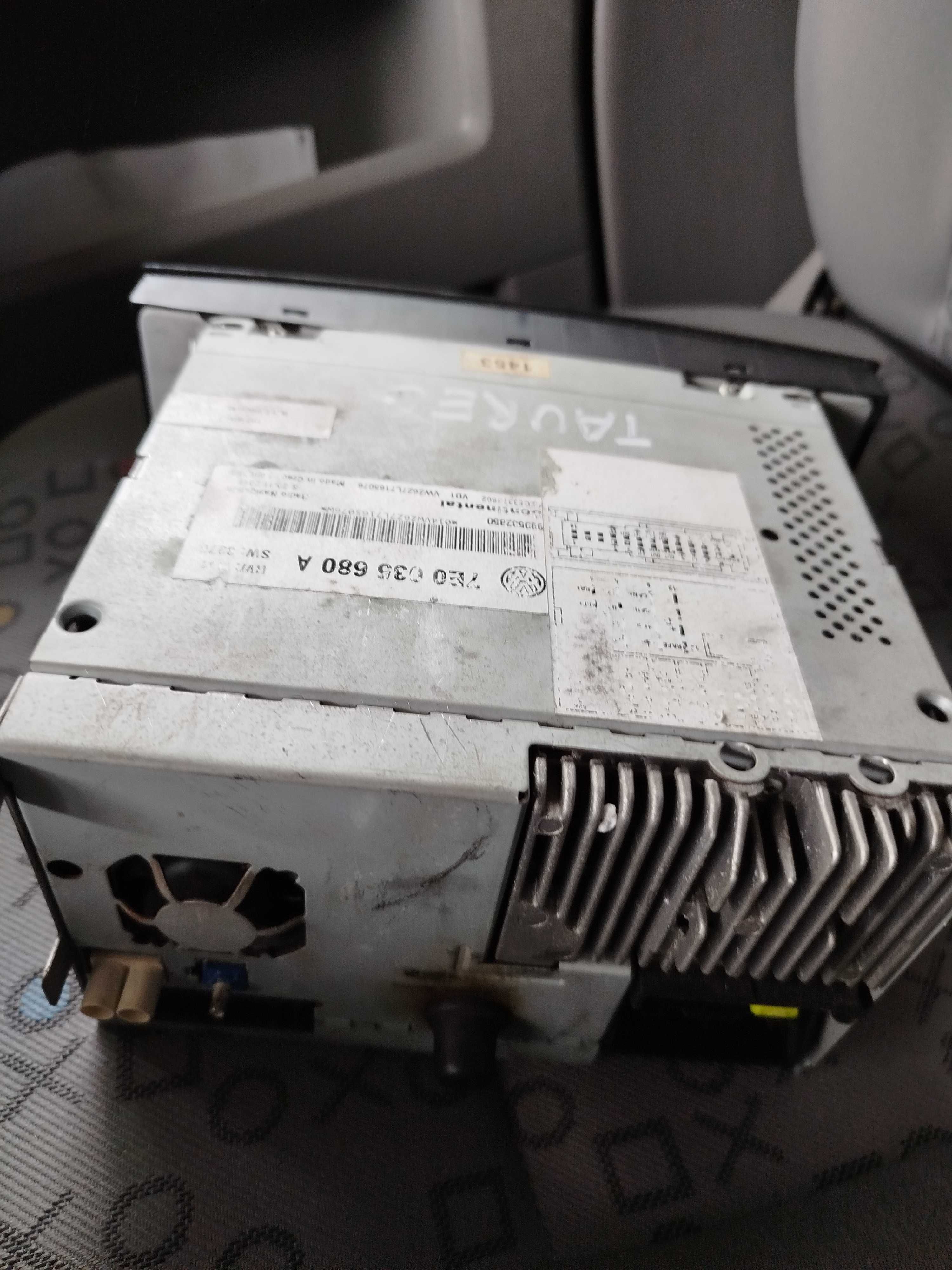 Radio nawigacja vw dotykowa
