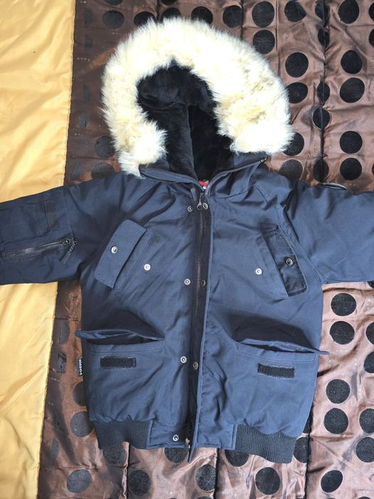 Casaco e capa de chuva para criança de 10 anos