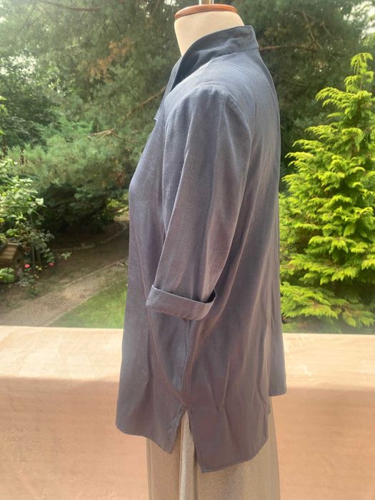 Nowa bluzka w stalowoniebieskim kolorze, rozm L-XL