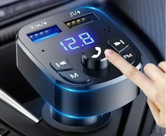 Transmissor FM (leitor de música Bluetooth 5.0 para automóveis)