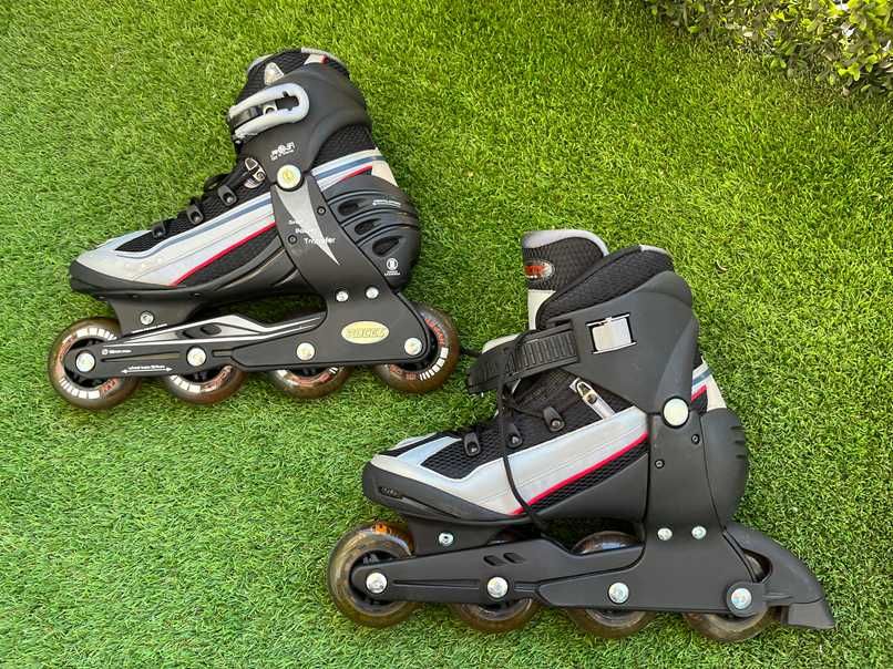 Patins em linha Roces como novos