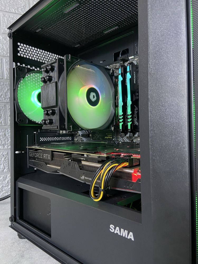 Ігровий Комп'ютер,ПК(Ryzen 5 5500,DDR4 16GB,RTX 2060 SUPER,M2 512GB)
