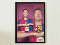 Plakat w ramce osoba influencer youtuber sportowiec A4 PERSONALIZOWANY