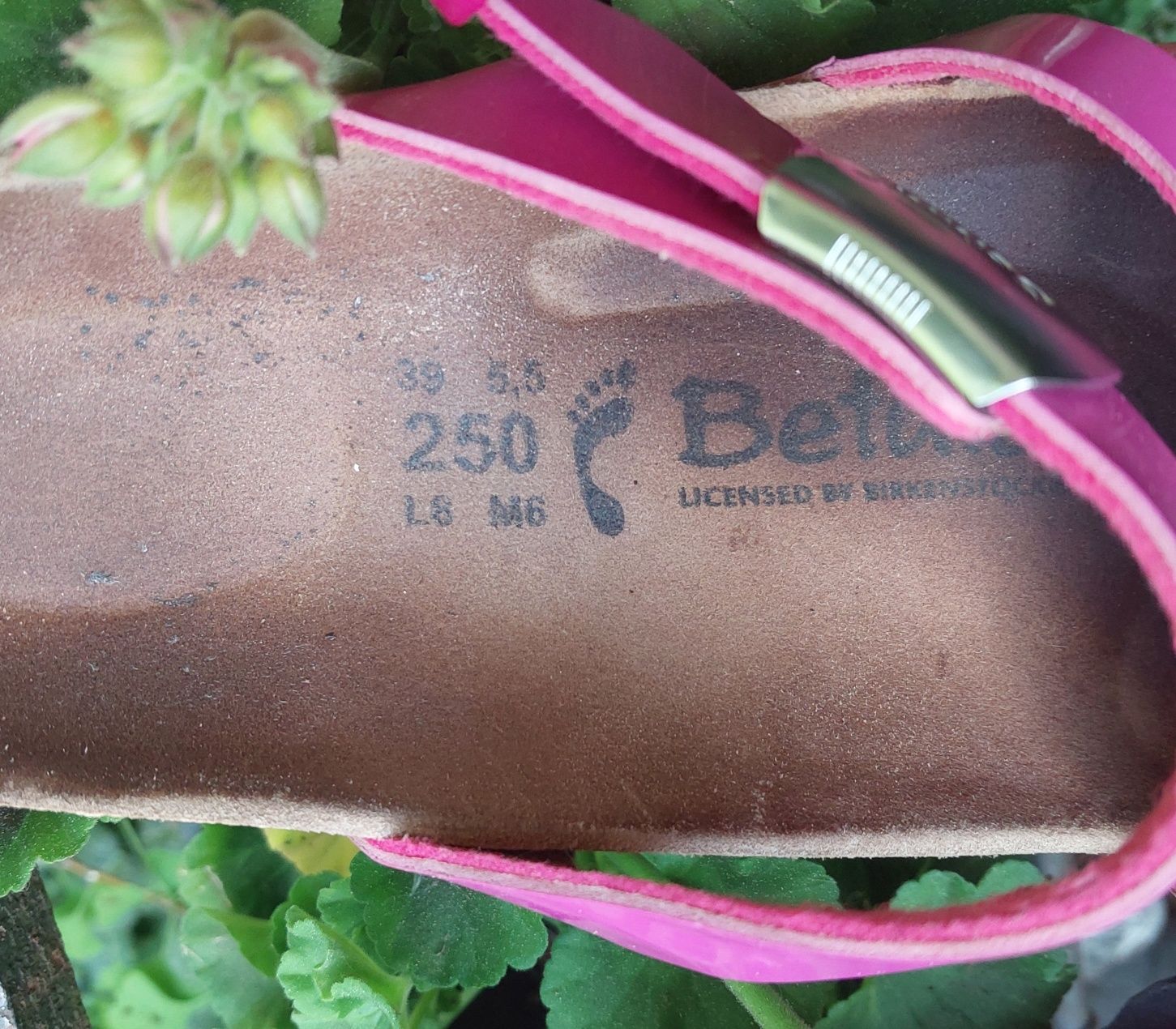 Śliczne klapki Betula (Birkenstock) r. 39