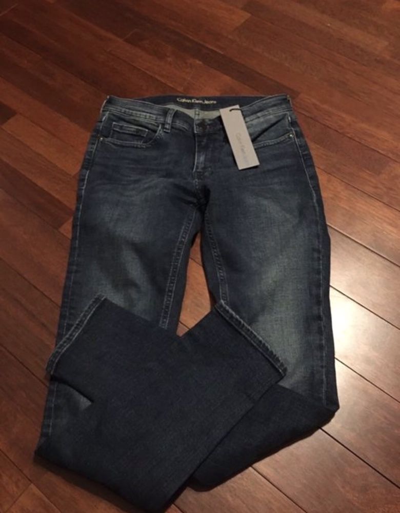 Jeansy spodnie jeans 27/30 calvin klein nowe