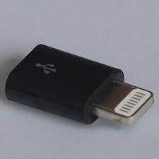 Переходник с micro USB на Lightning USB iPhone 6 iPhone 5