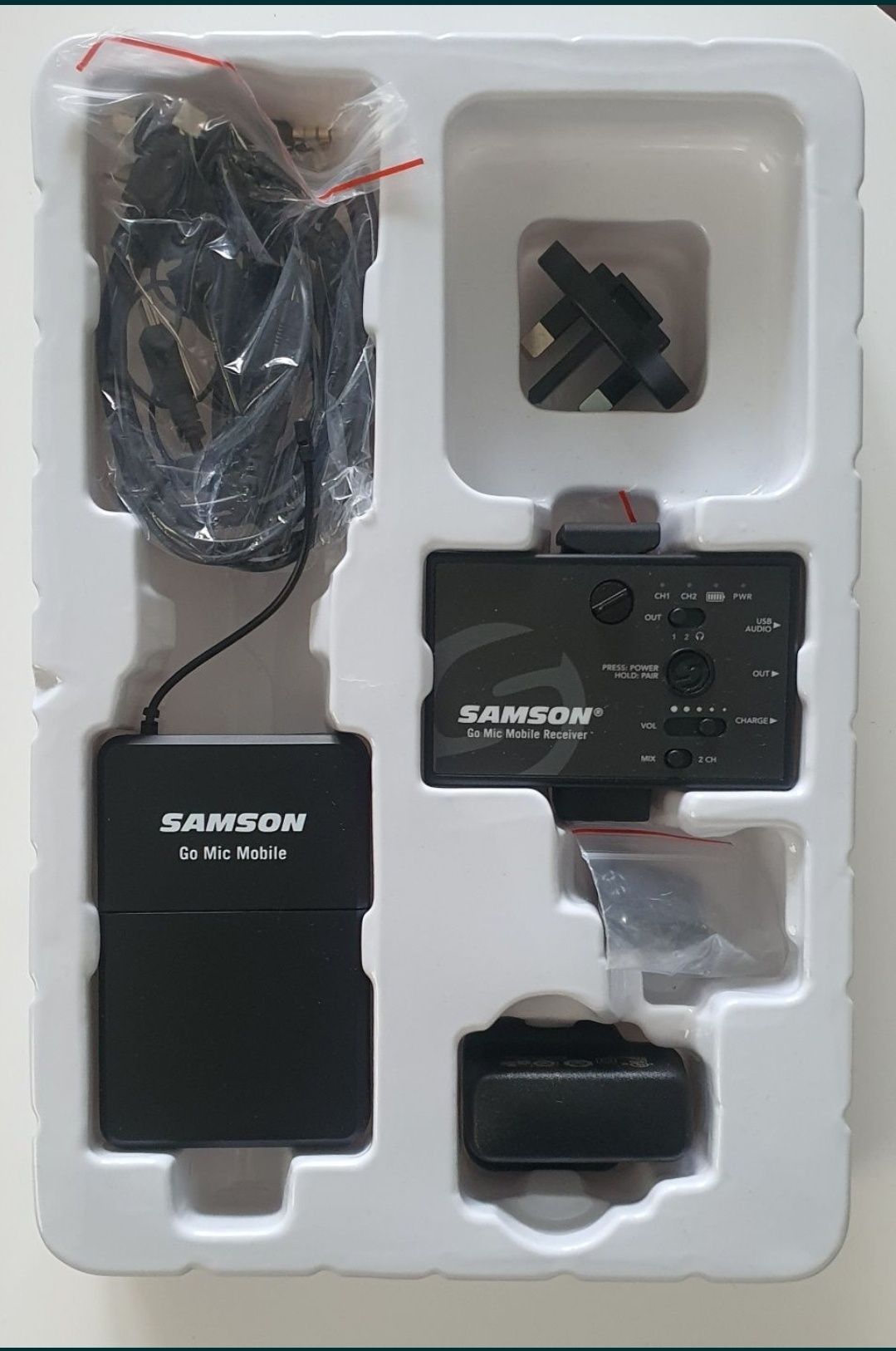 Samson GO MIC MOBILE - 2 kanałowy zestaw bezprzewodowy z mikrofonem