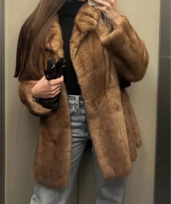 Норкова шуба. Шуба з хутра норки