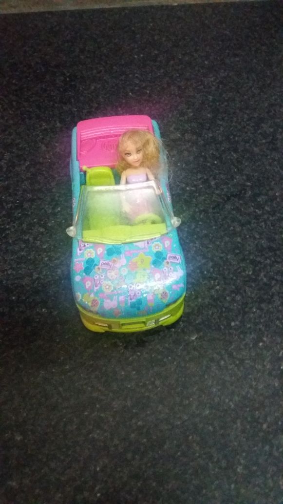 Carro Polly c/boneca