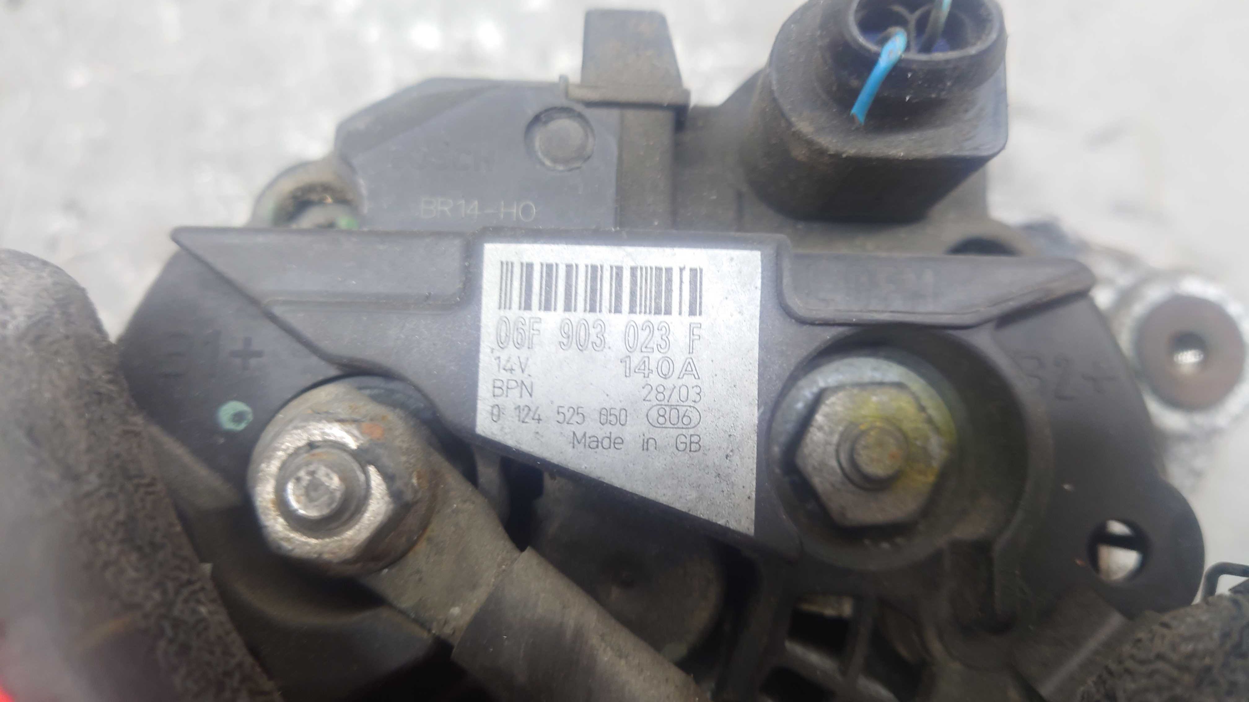 Audi A1 A4 B6 B7 A6 C5 TT 1.6 TDi 1.9 TDi 2.0 TDi 2.0 TFSI Alternator