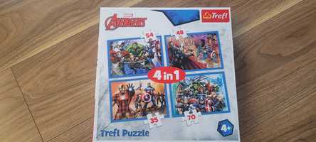 Puzzle Avengers wiek 4+ Trefl