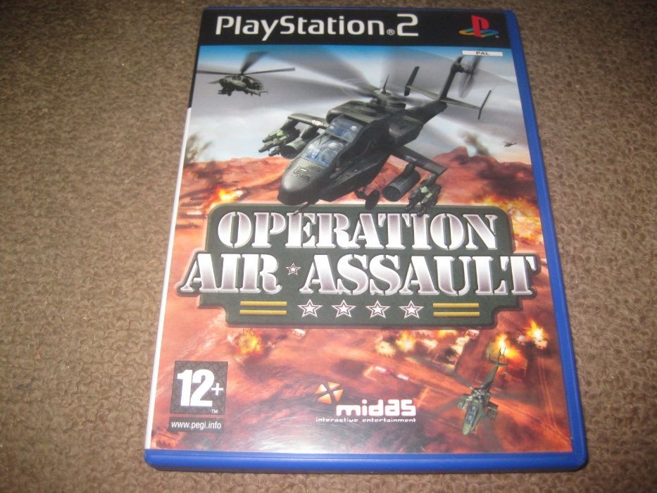 Jogo "Operation Air Assault" para PS2/Completo