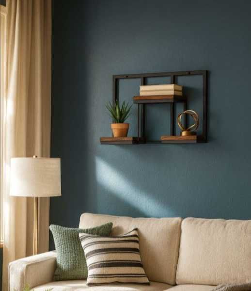 Kwietnik Ścienny Półka NOWY Wisząca Na Kwiaty Ozdoby 3 Poziomy Loft