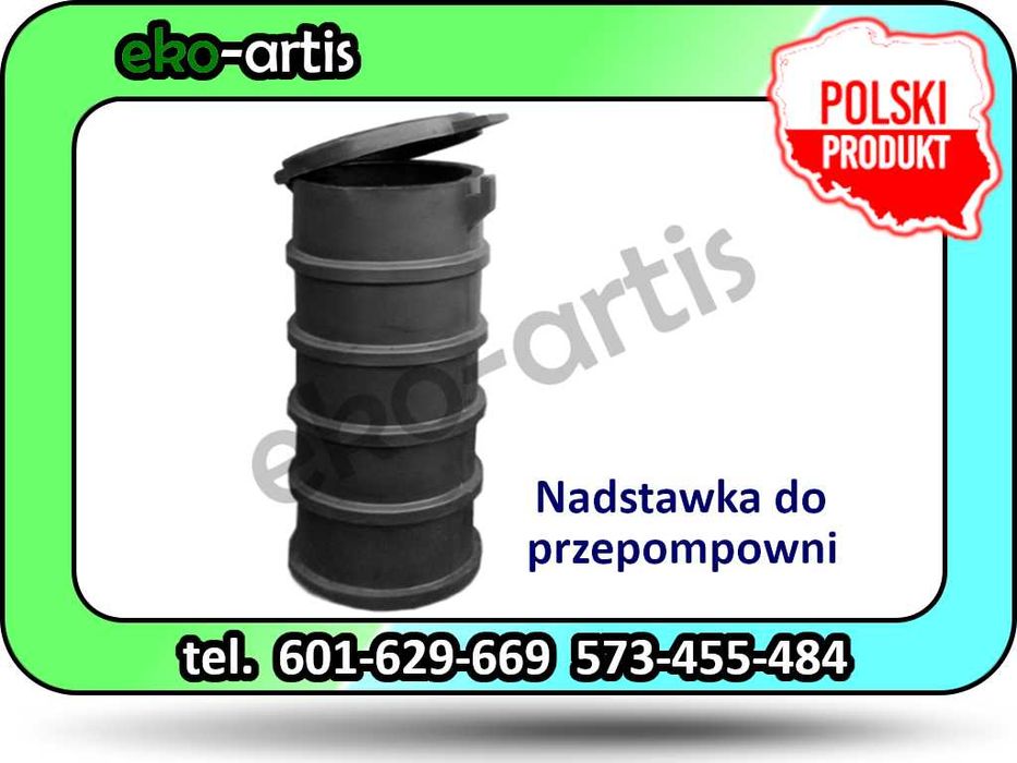 Studnia przepompowa, przepompownia P125, obudowa zbiornik przepompowni