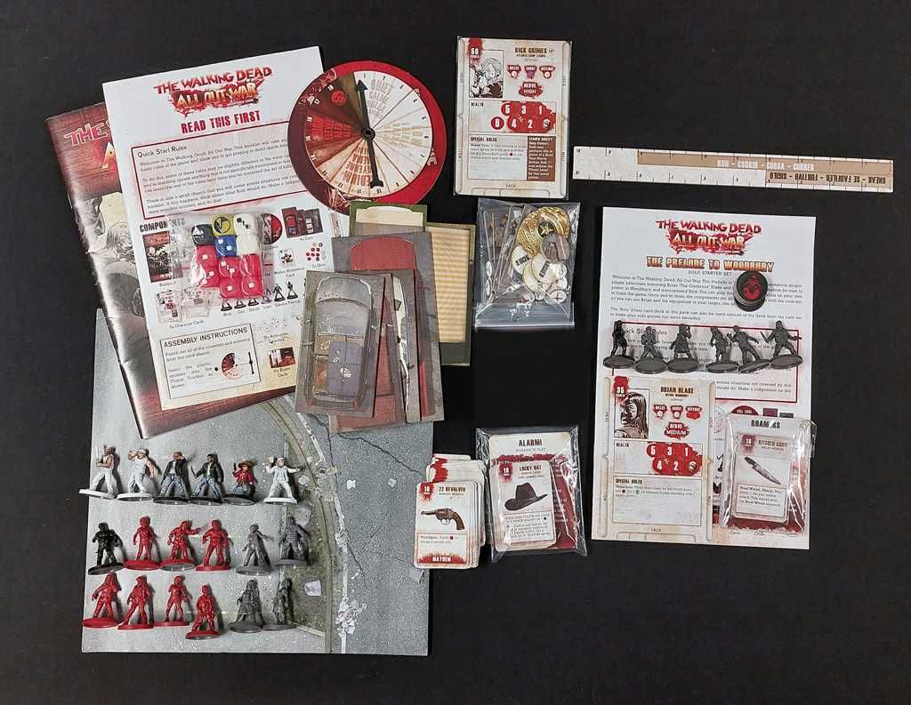 The Walking Dead: All Out War Core Set z dodatkami