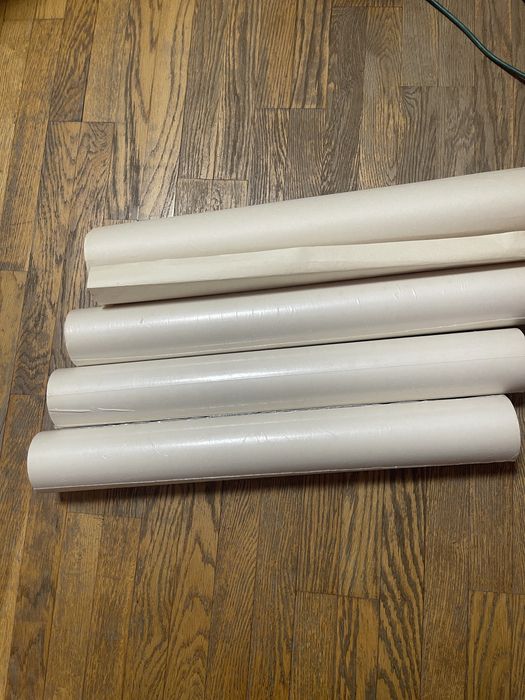 Паперові шпалери з Італії (3 нові рулони + 1 відкритий )