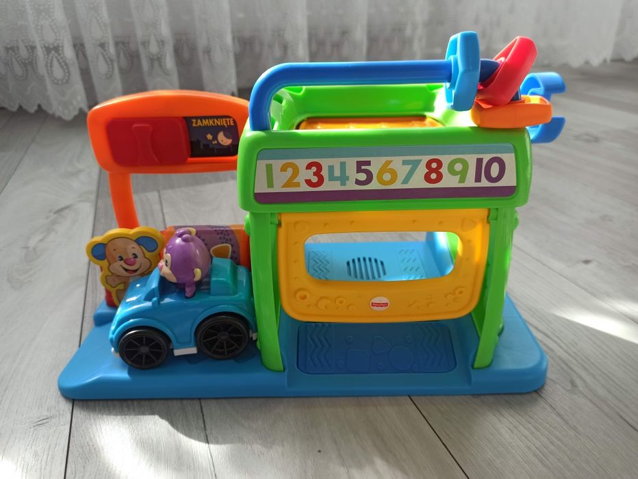 Warsztat szczeniaczka fisher price interaktywny edukacyjny samochodzik