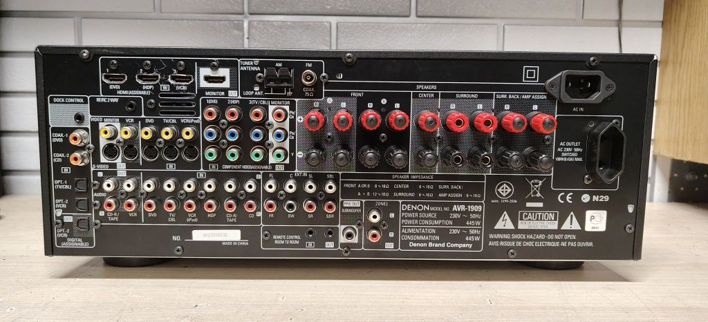 Amplituner DENON AVR-1909, pilot. HDMI,karton