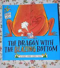 Książka dla dzieci The Dragon with the Blazing Bottom po angielsku