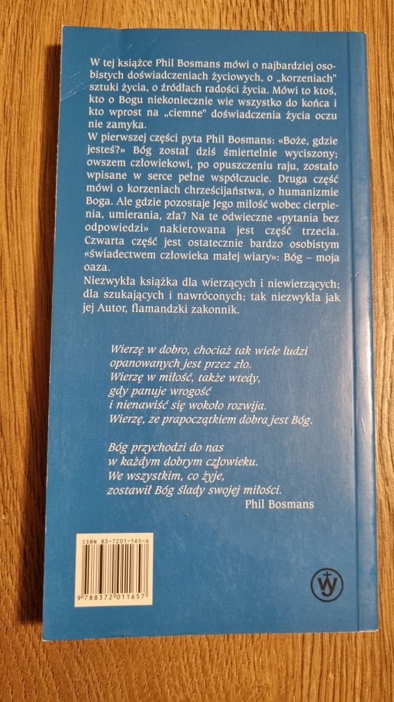 Bóg, któremu wierzymy Phil Bosmans