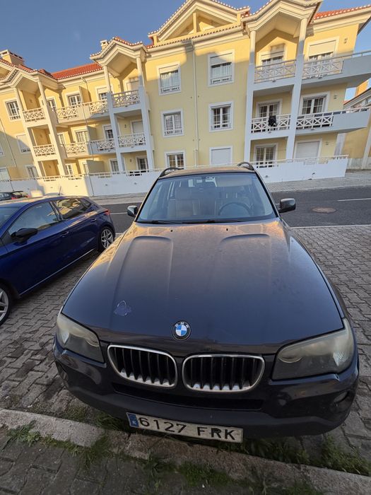 BWM X3 Azul, Estofos Pele Creme