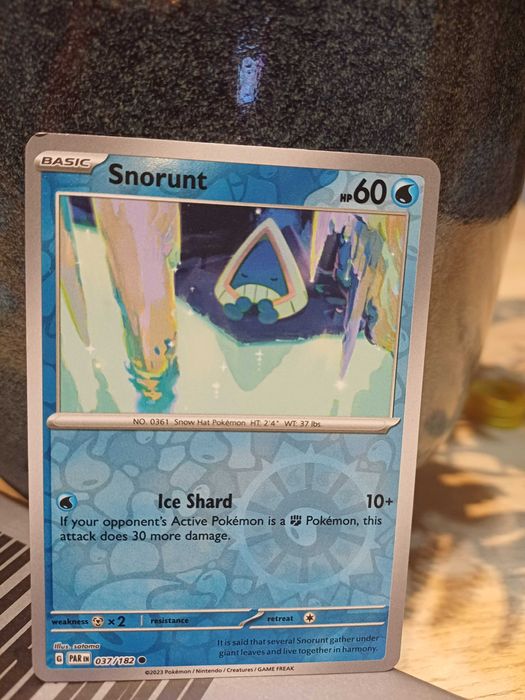 Carta Pokémon Snorunt [Reverse Holo] #37