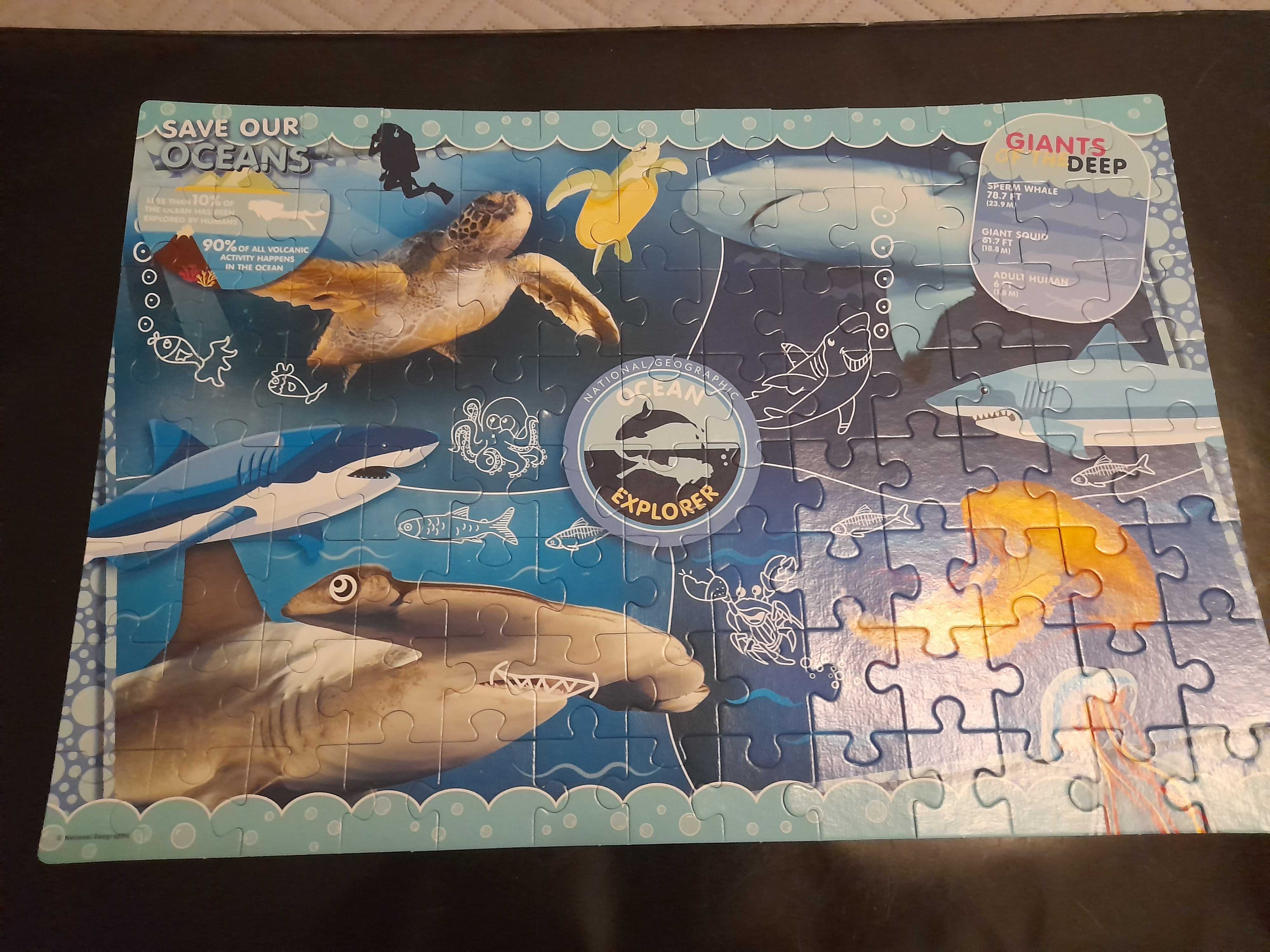 Puzzle "Ocean Explorer – National Geographic Kids" Clementoni