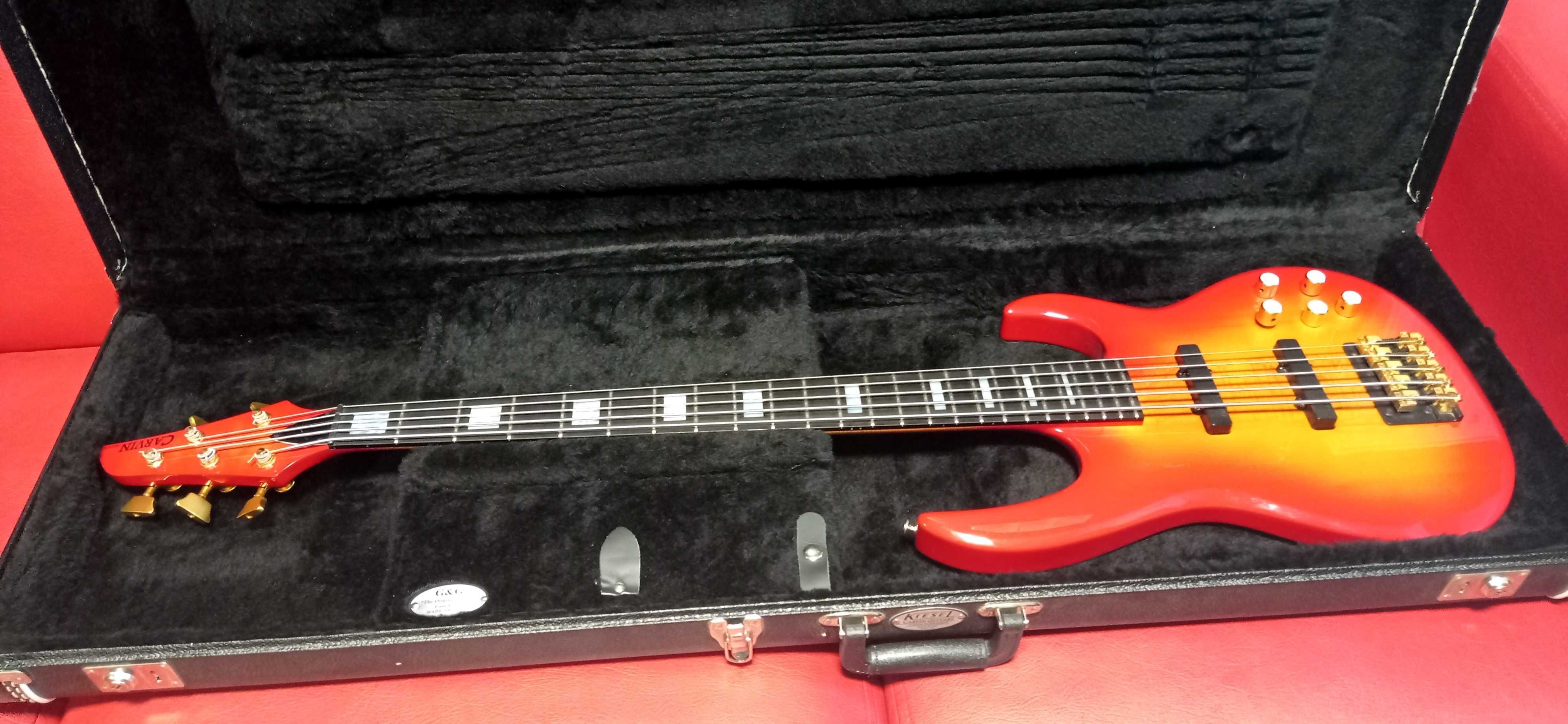 Carvin LB75 5 strunowy aktywny bas USA