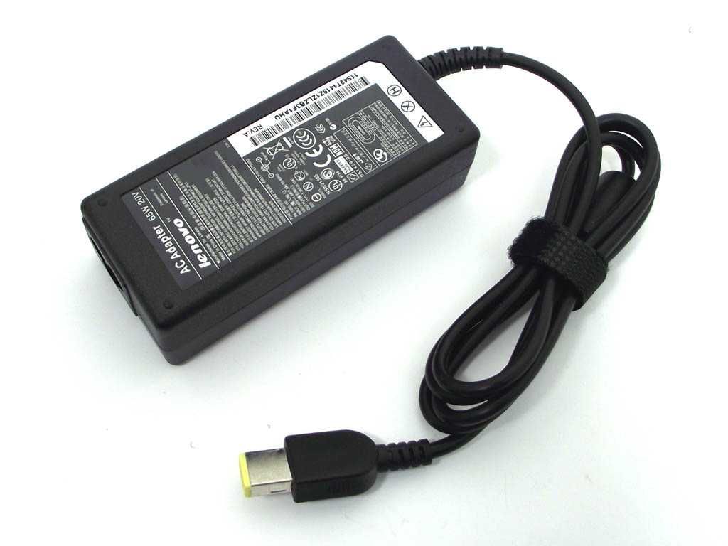 Блок питания для ноутбука Lenovo (USB) 20V 3.25A 65W (B50, G50, G500)