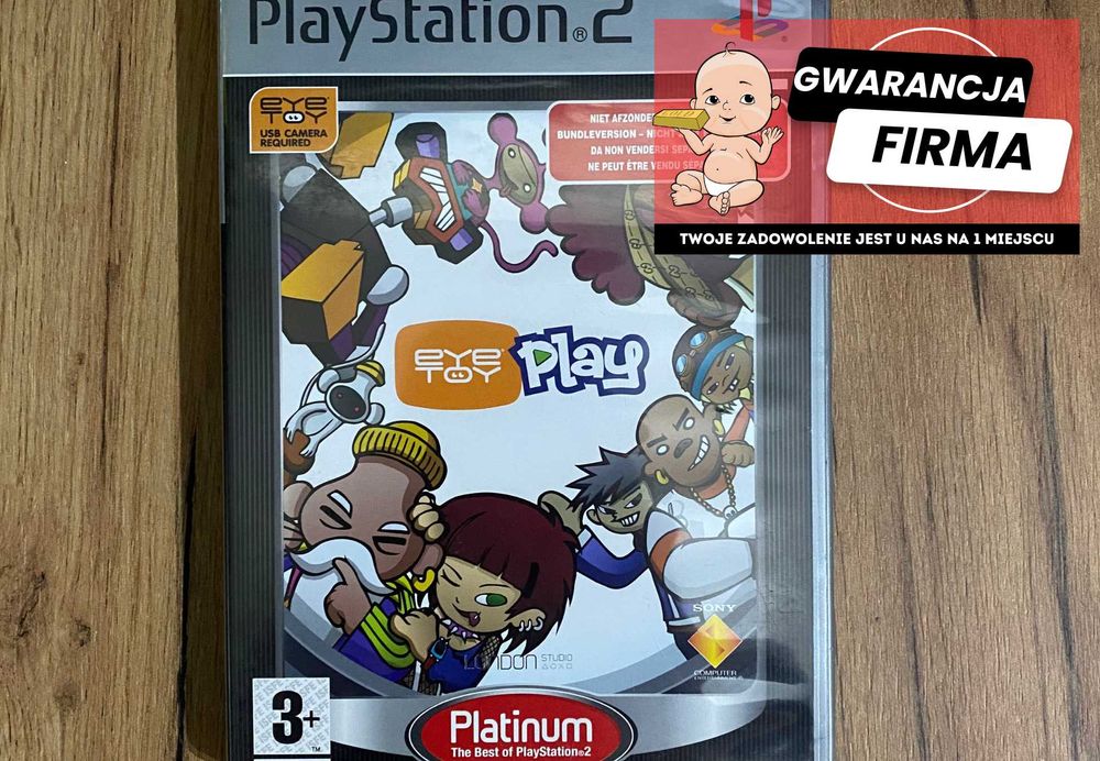 Gra PS2 EyeToy Play