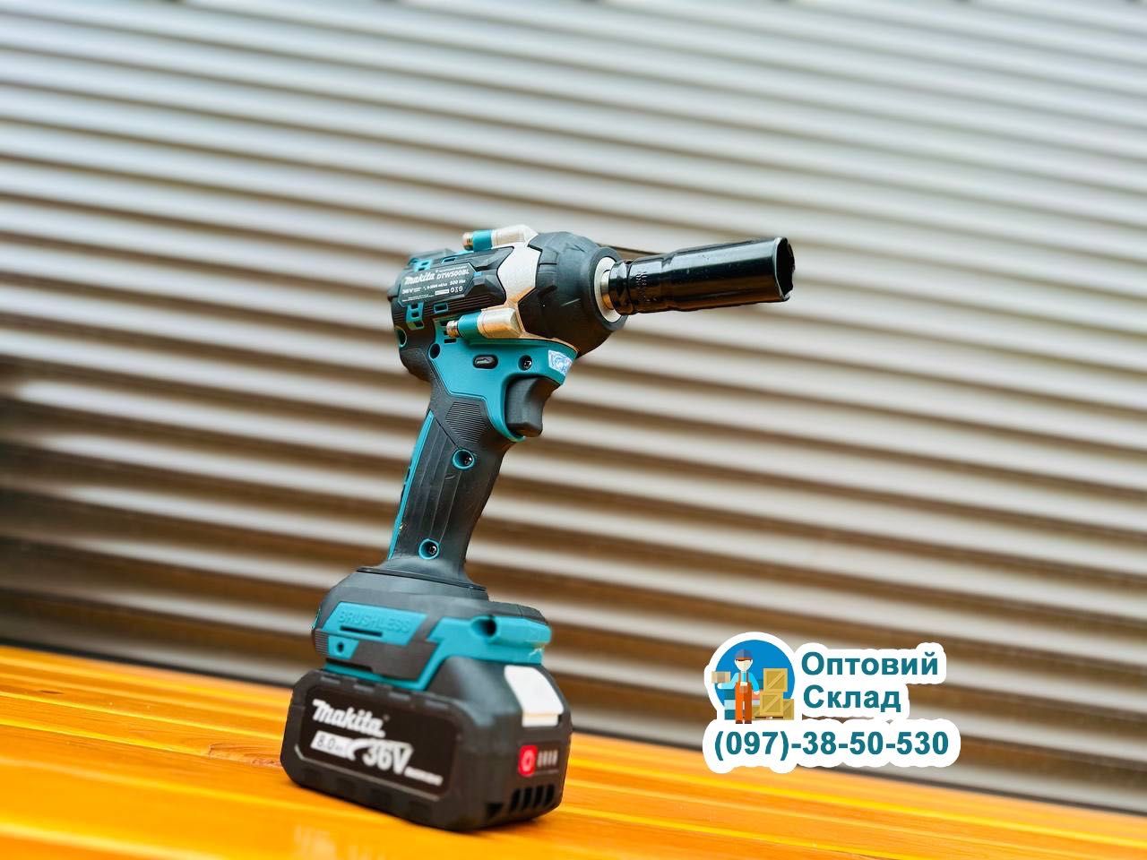 Makita 2/1 Ударний Гайковерт DTW500BL + Безщітковий Шуруповерт DHP485