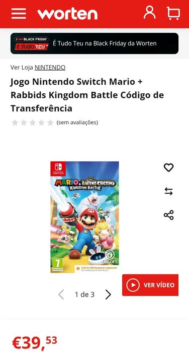 Mario + Lapins Cretins Kingdom Battle Nintendo Switch