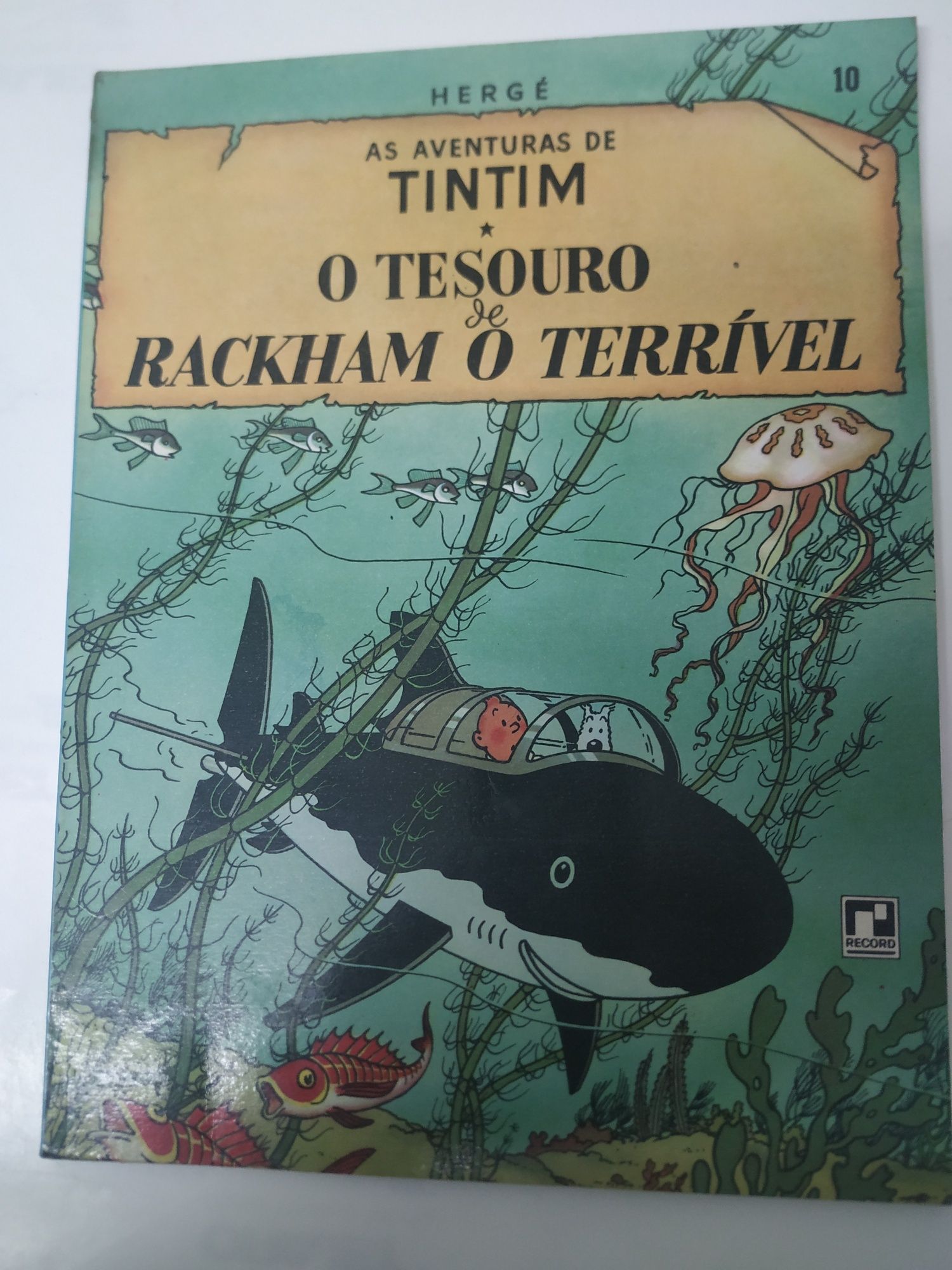 Livros banda desenhada tim tin