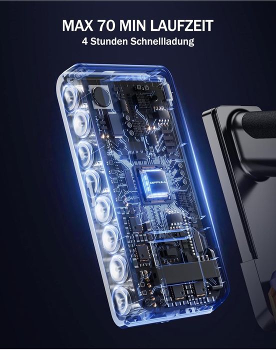 Бездротовий пилосос 2-в-1 з функцією зарядки та зберігання (Настінне к