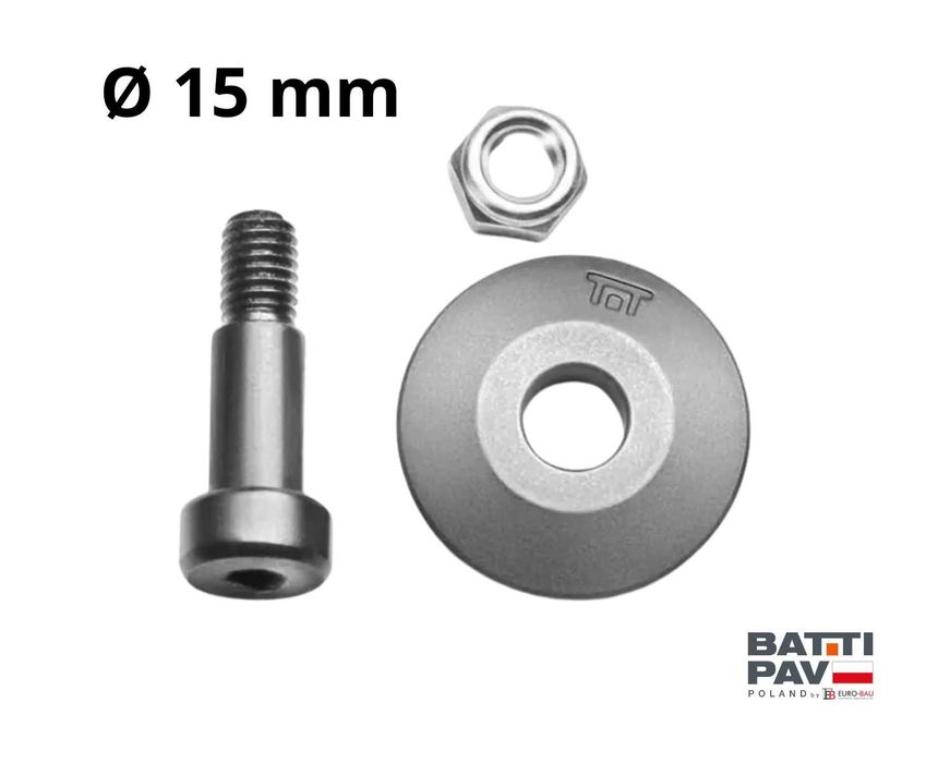 Nóż kółko tnące przecinarki  ostrze 15x6,1x4,7 mm BATTIPAV Ø 15 mm