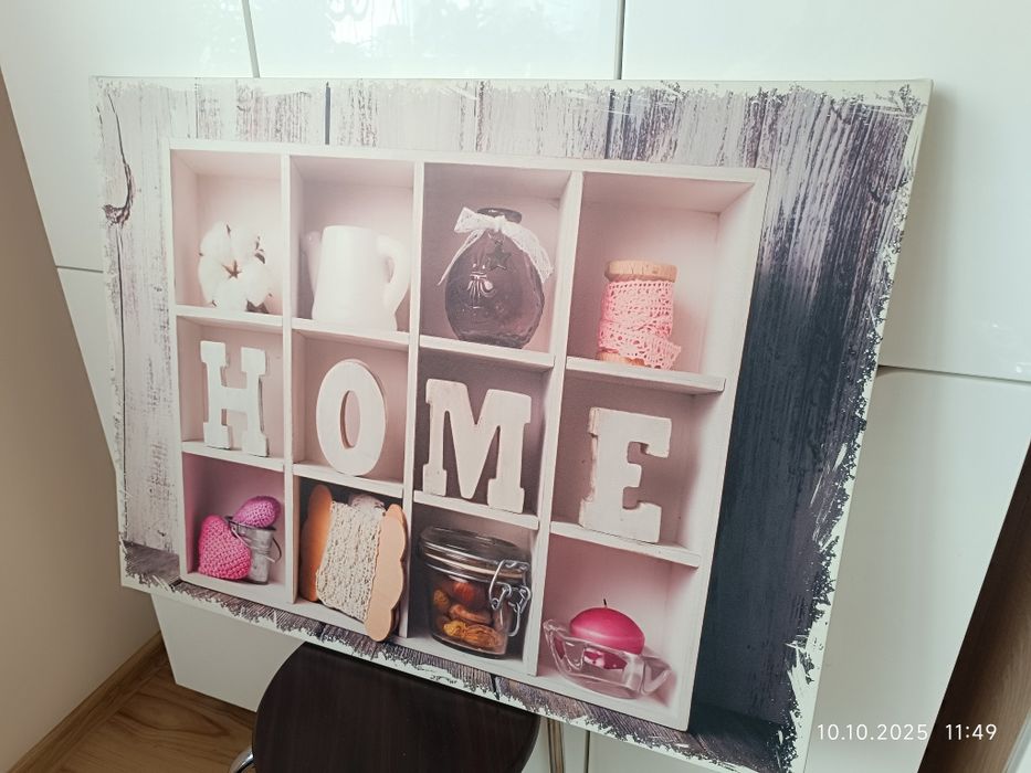 Obraz 3D Home obraz widok rama