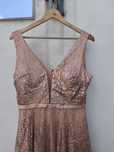Vestido com brilhantes