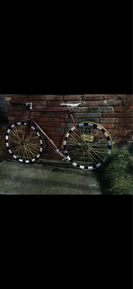 Колекційний велосипед КОСМОС Фікс ХВЗ СтартШосе трек ІДЕАЛ, fixed gear