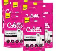 Żwirek silikonowy dla kota Calitti - 5szt x 3,8L