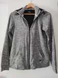 Tchibo active bluza sportowa z kapturem szara S