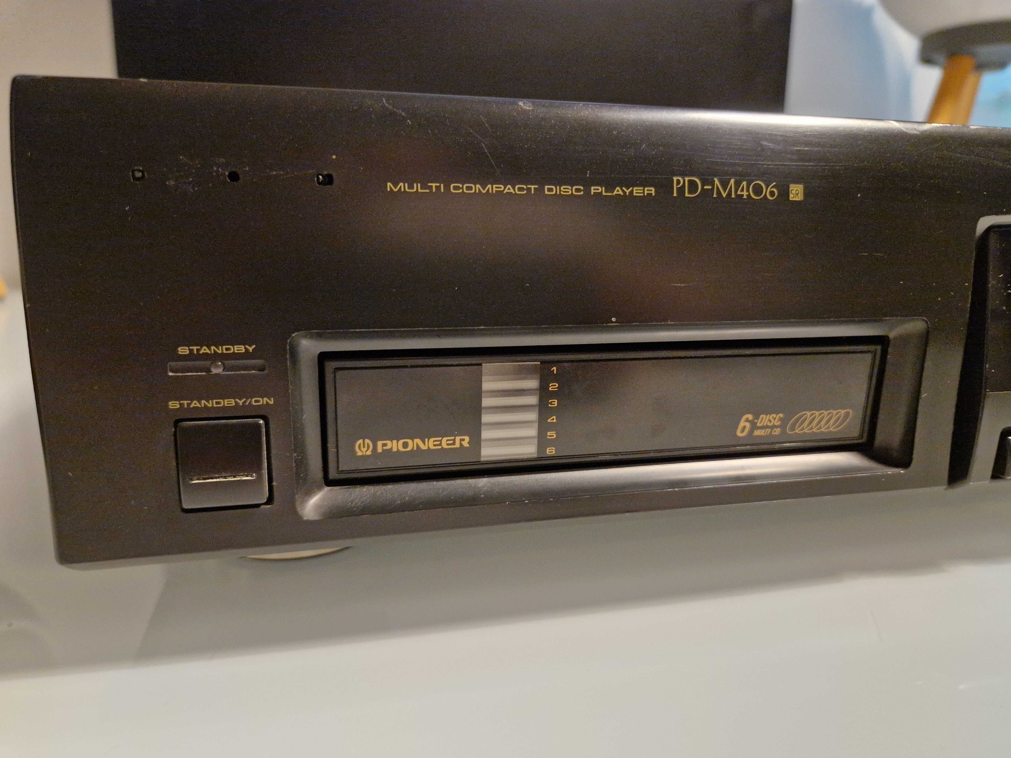 Pioneer PD-M406  odtwarzacz płyt CD ze zmieniarką (6 CD)