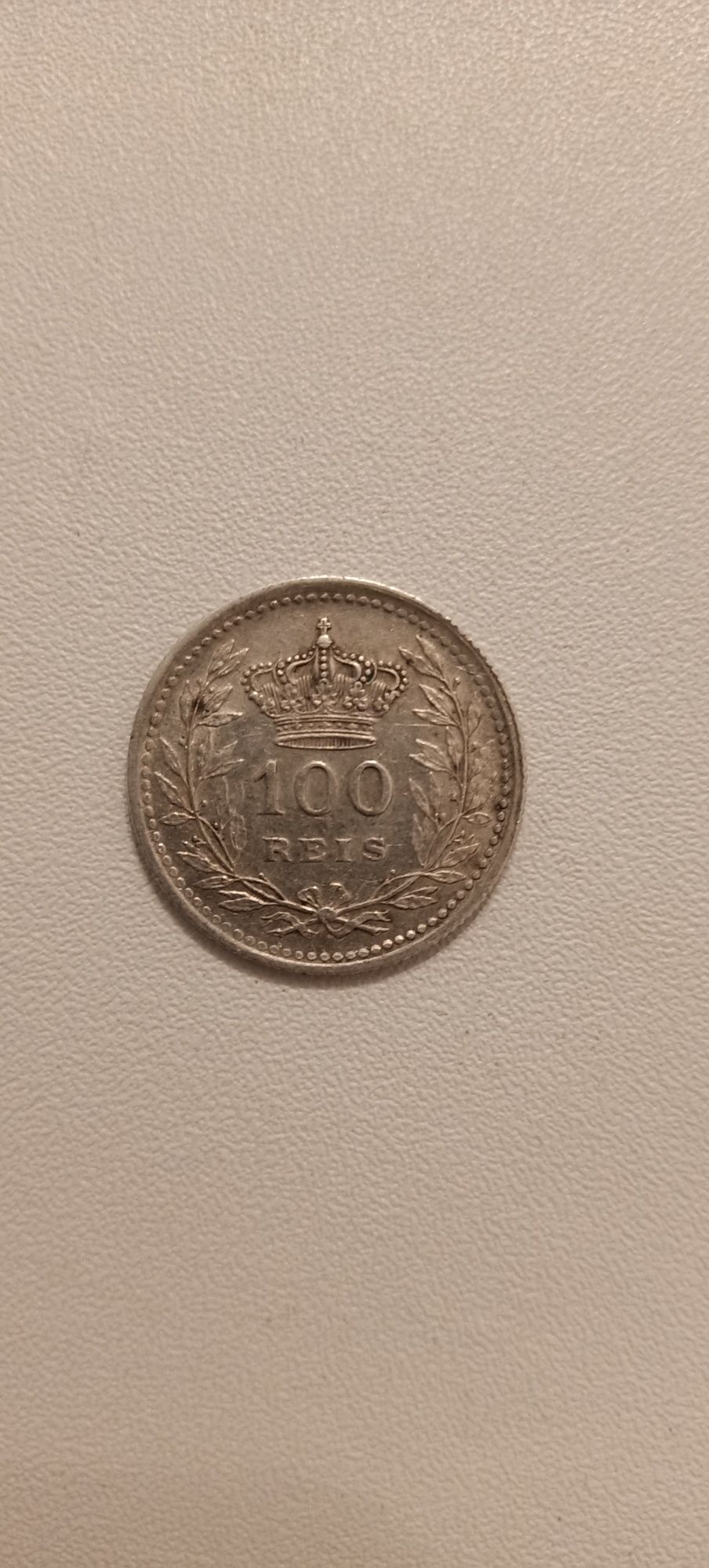 Moedas de Portugal - 6 Moedas de Prata (3x 10 Centavos  + 3x 100 Reis)