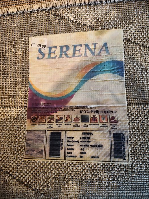 Carpete tons de cinza