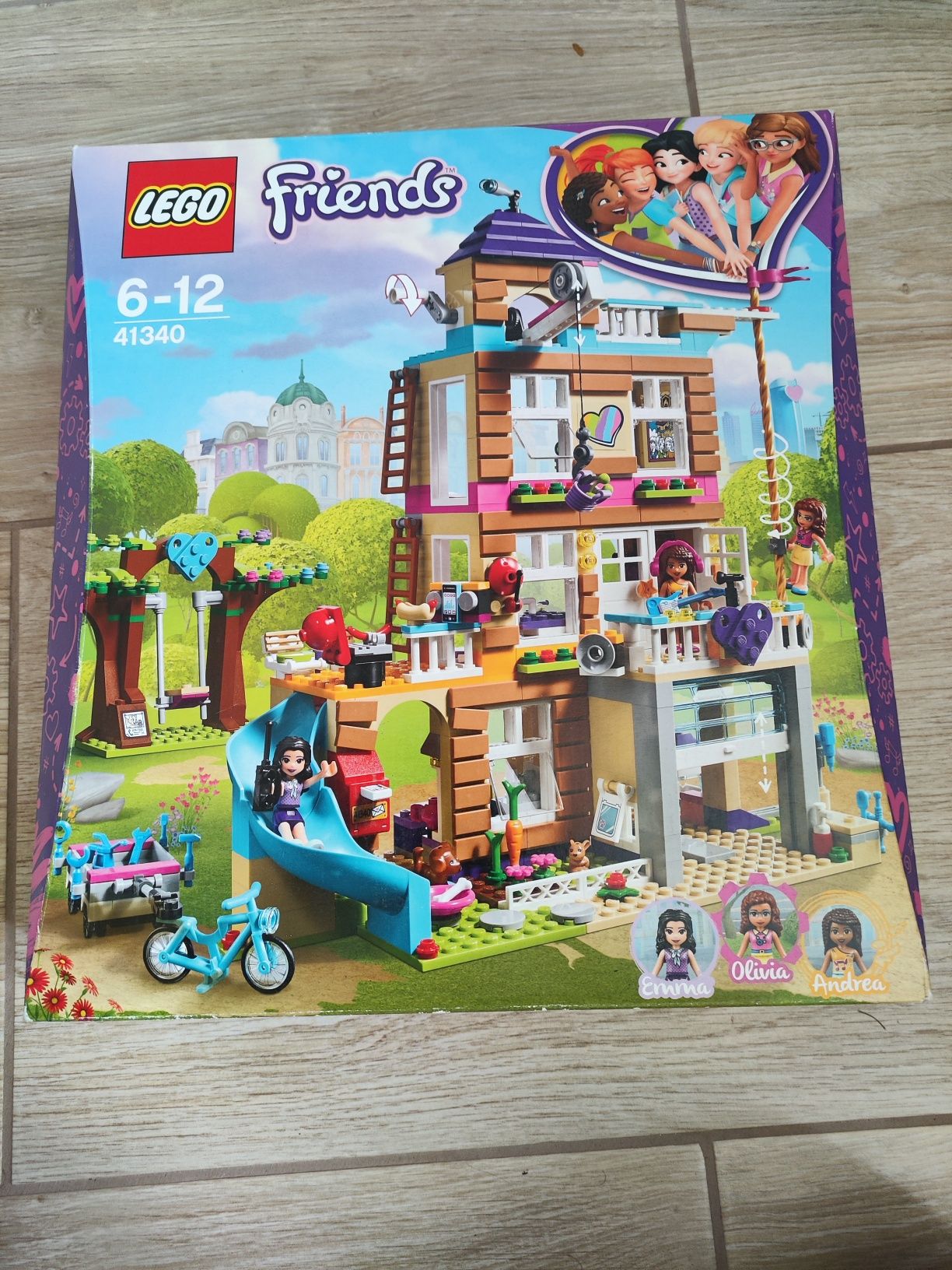 Zestaw LEGO friends dom przyjaźni 41340